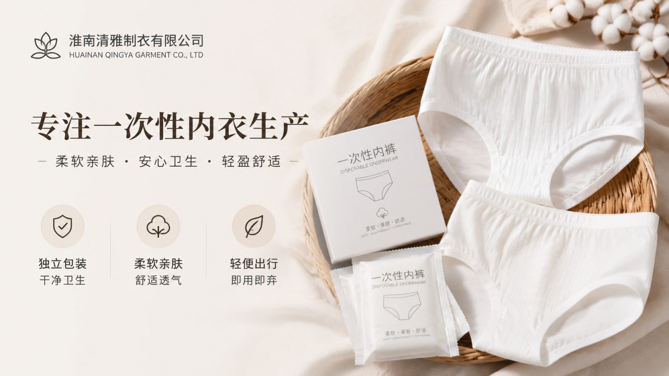 儋州为多渠道提供日抛内衣方案